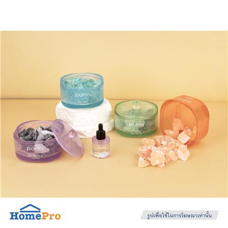 ชุดหินอโรม่าพร้อมน้ำหอม PORRIN MOOD OF THE DAY 500 กรัม + 30 มล. GLOW_5