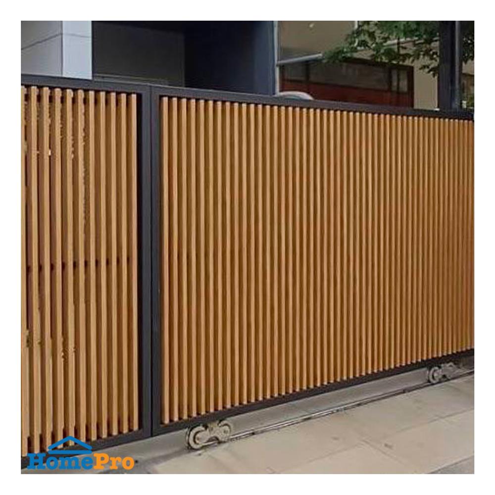 ระแนงเหล็กเคลือบลายไม้ ARON 2 นิ้ว สีขาว