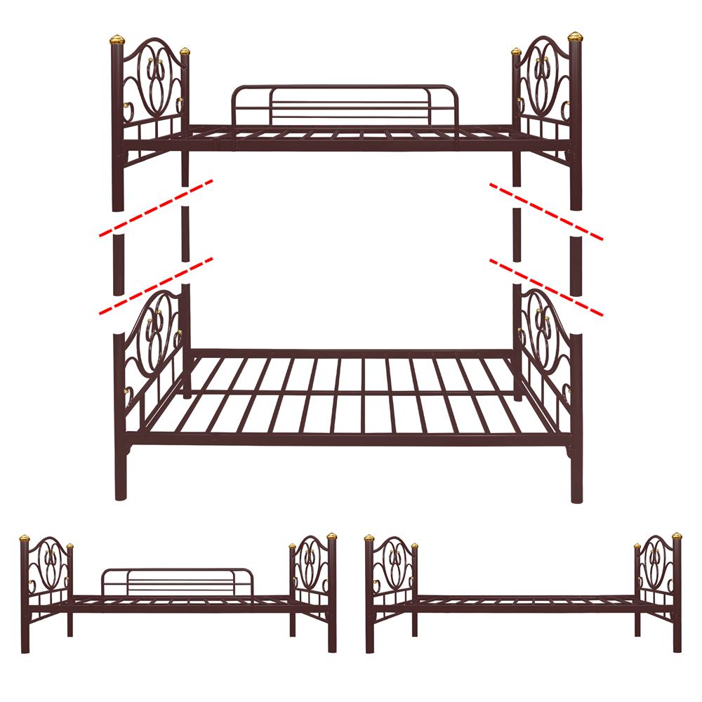 เตียง 2 ชั้น THAIBULL SSTLOT2F-0141-105R สีน้ำตาล