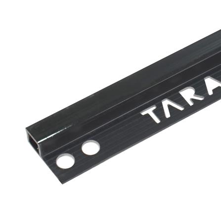 คิ้ว PVC เหลี่ยม TARA 10 มม. 2 ม. สีดำ_0