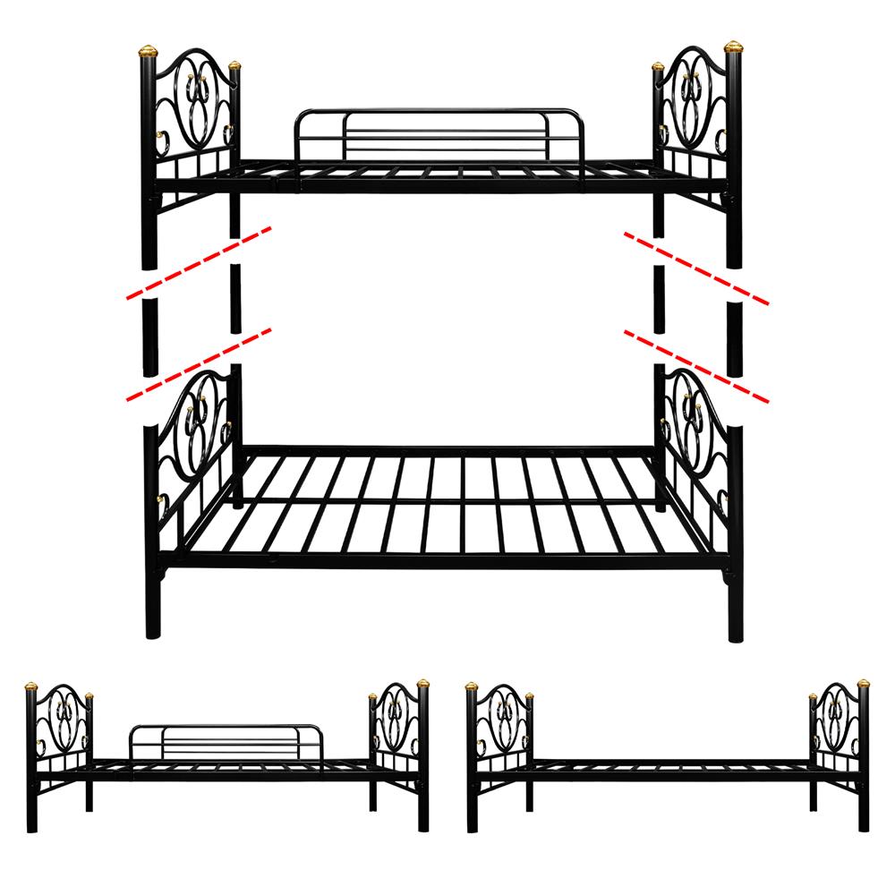 เตียง 2 ชั้น THAIBULL SSTLOT2F-0141-105R สีดำ