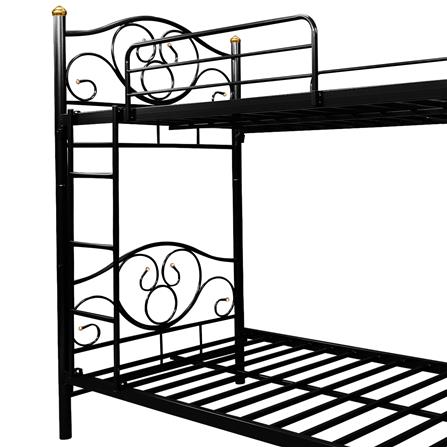 เตียง 2 ชั้น THAIBULL SSTLOT2F-0141-105R สีดำ_4