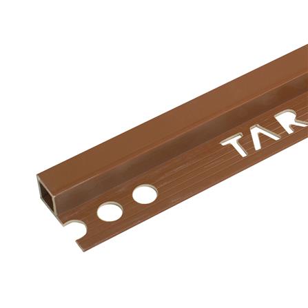 คิ้ว PVC เหลี่ยม TARA 10 มม. 2 ม. สีน้ำตาล_0
