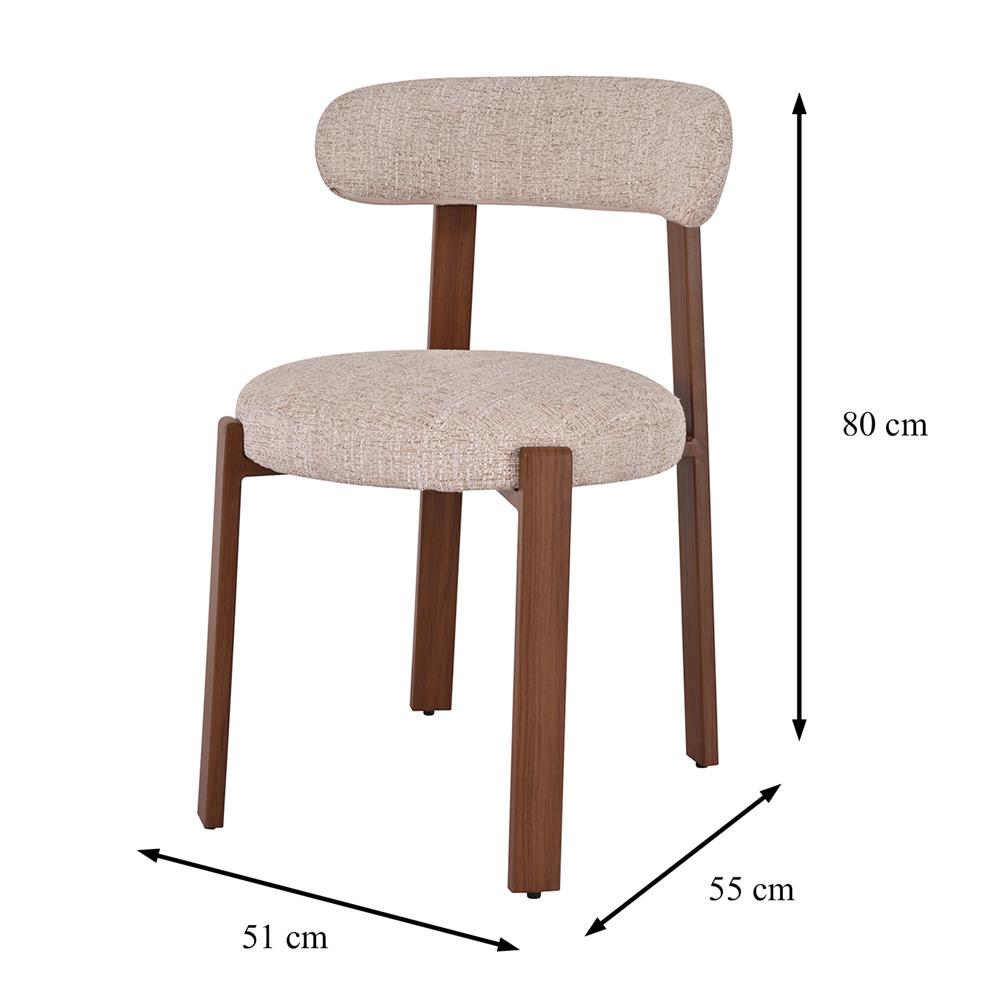 เก้าอี้ทานข้าว FURDINI LENA สีเบจ