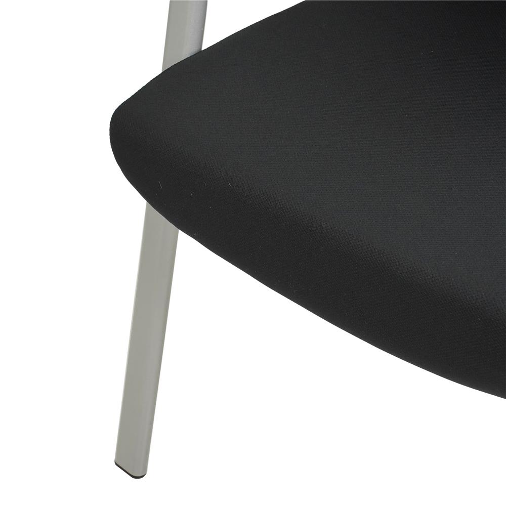 เก้าอี้รับรอง FURDINI LEO NET/ผ้า สีดำ