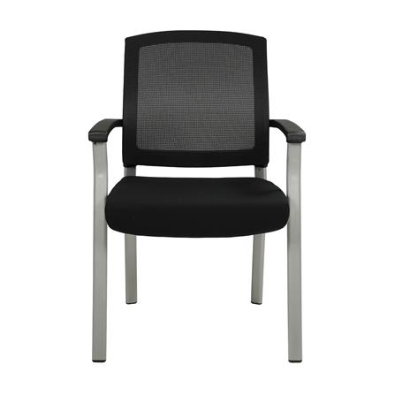 เก้าอี้รับรอง FURDINI LEO NET/ผ้า สีดำ_2