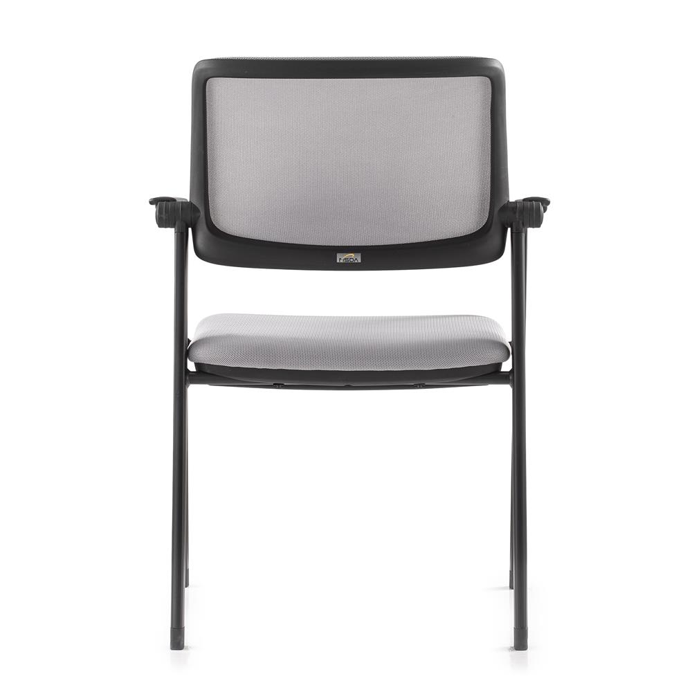 เก้าอี้รับรอง FURDINI LEON ผ้า/PP สีเทา