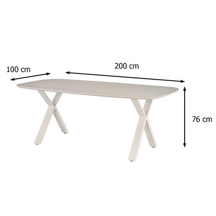 โต๊ะทานข้าว BENETTA CARINO 200 ซม. สีโอ๊ค_4