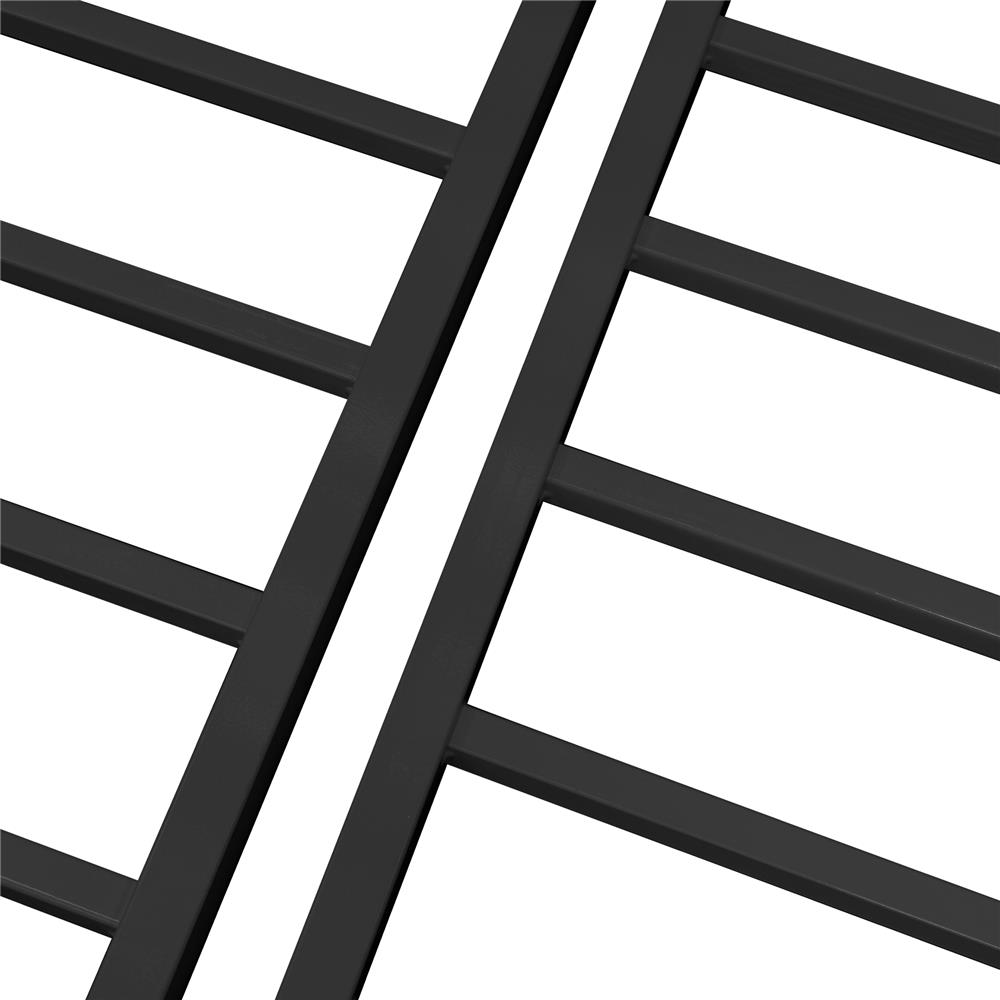 เตียงเหล็ก 2 ชั้น THAIBULL SSTSIL2F-0141-105R สีดำ