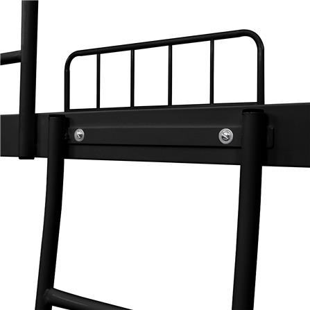 เตียงเหล็ก 2 ชั้น THAIBULL SSTSIL2F-0141-105R สีดำ_4