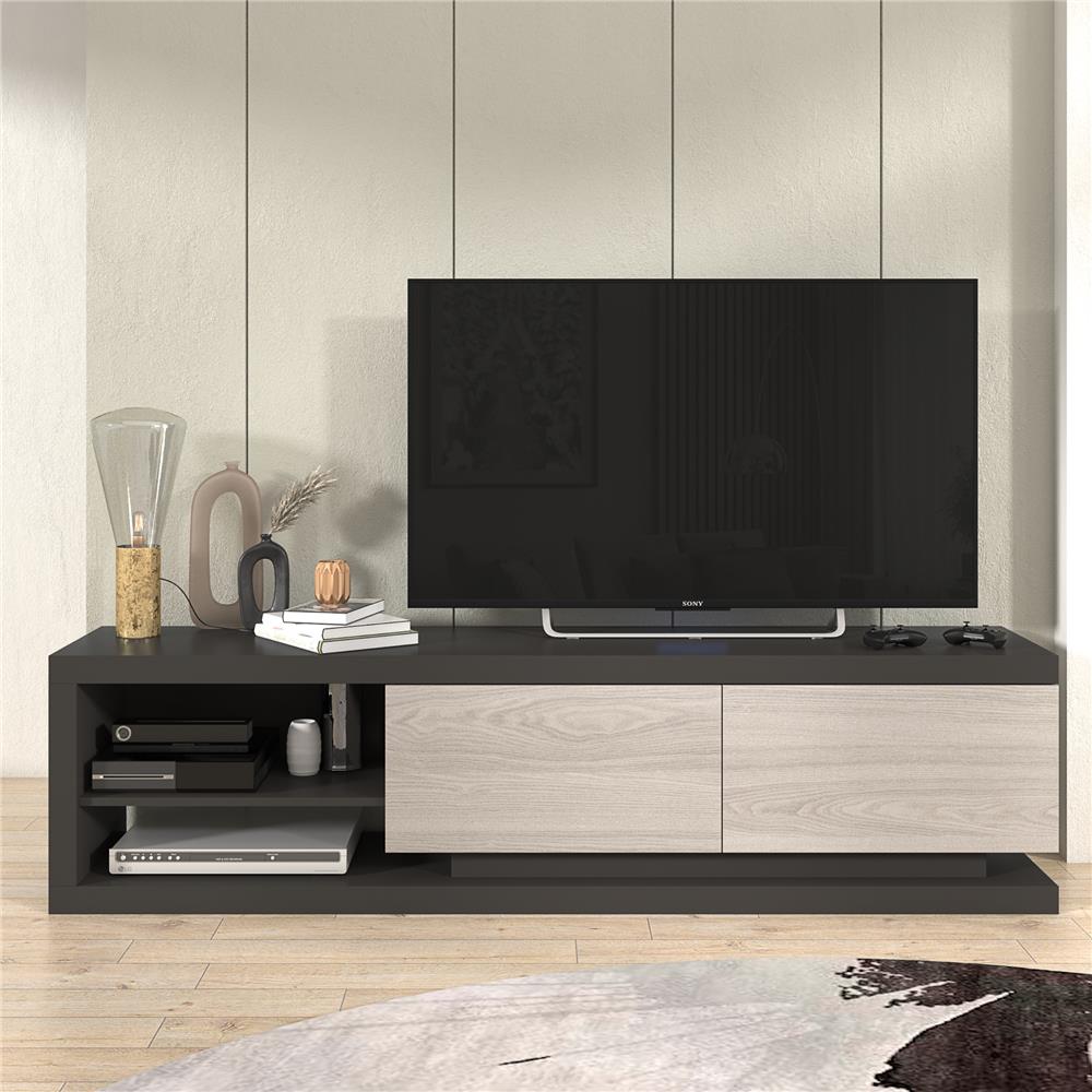 ตู้วางทีวี TOMATO HOME DOLCE 180 ซม. สีเทา