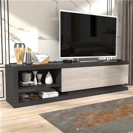 ตู้วางทีวี TOMATO HOME DOLCE 180 ซม. สีเทา_2