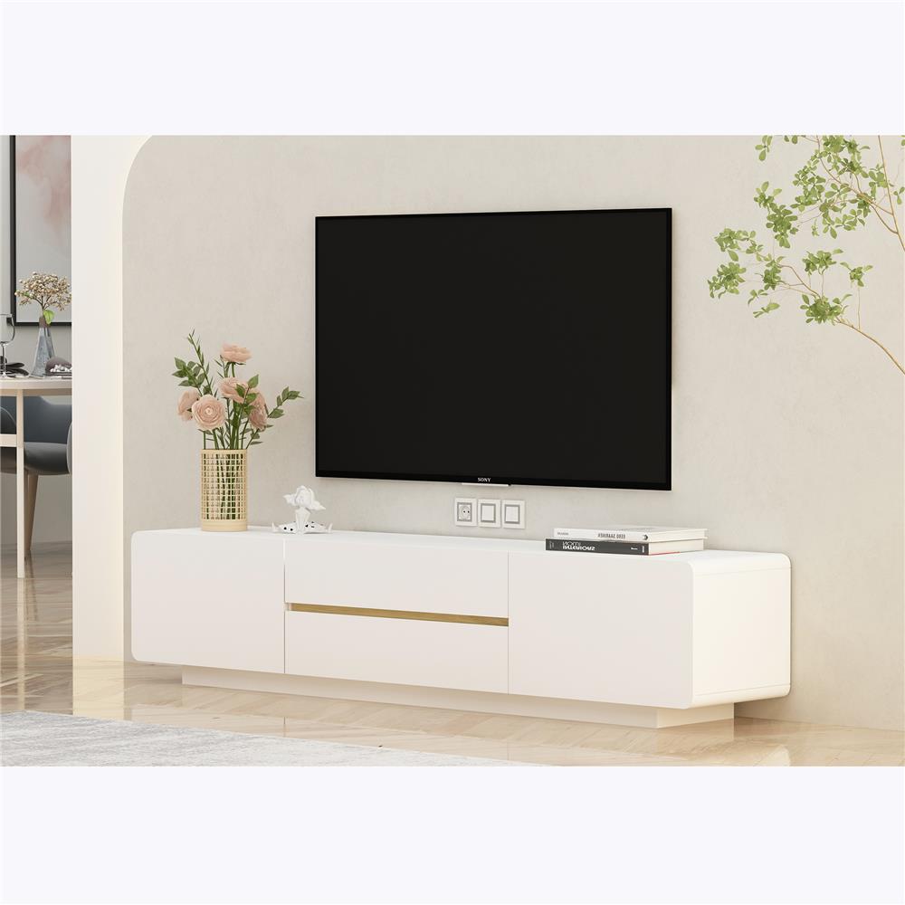 ตู้วางทีวี TOMATO HOME DESIRE 200 ซม. สีขาว