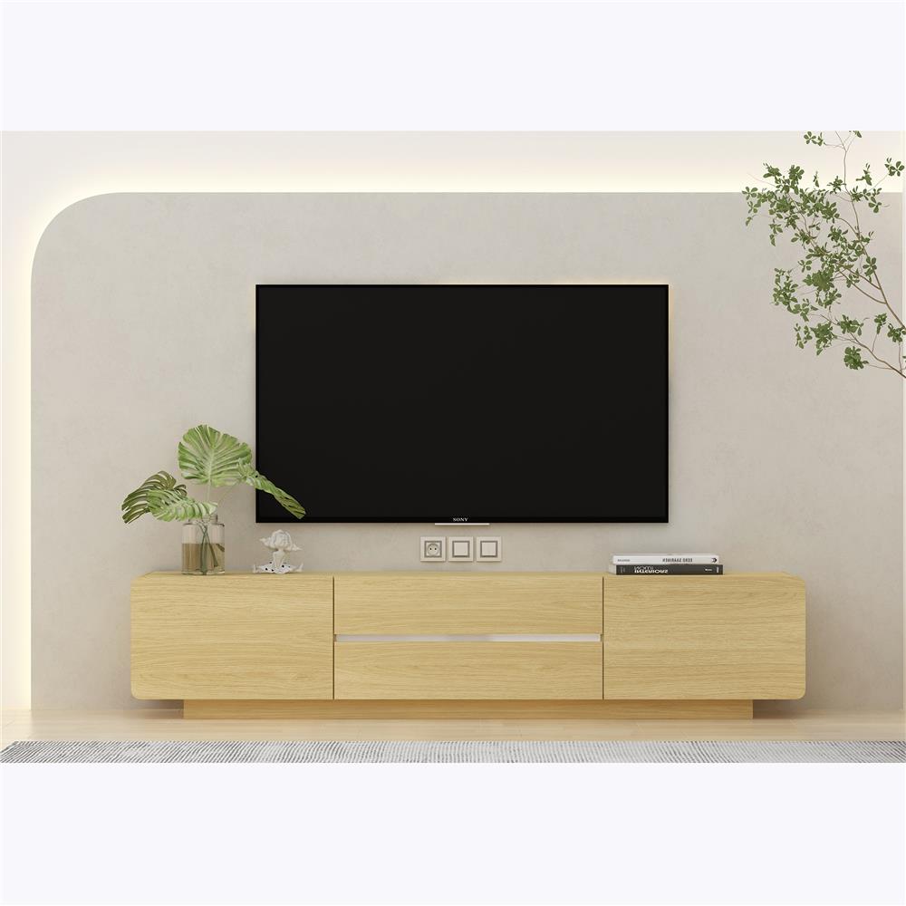 ตู้วางทีวี TOMATO HOME DESIRE 200 ซม. สีโอ๊ค