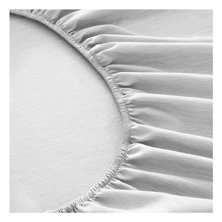 ชุดผ้าปูที่นอน 6 ฟุต (ชุด 3 ชิ้น) HOME LIVING STYLE SERENO สี LIGHT GREY_3