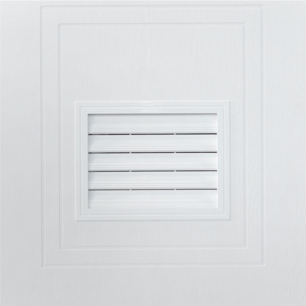ประตูห้องน้ำ UPVC เจาะลูกบิด MODERNWOOD MLIR025 70x200 ซม. สีขาว