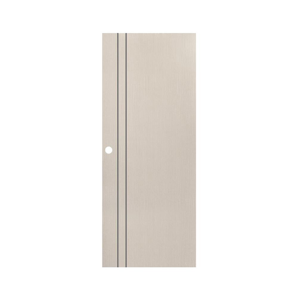 ประตูภายใน UPVC เจาะลูกบิด ECO-DOOR PE3 80x200 ซม. สีน้ำตาล