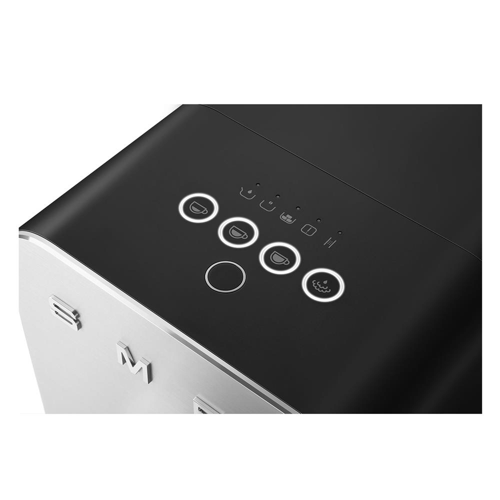 เครื่องชงกาแฟเอสเพรสโซ SMEG BCC02BLMEU สีเทา/ดำ