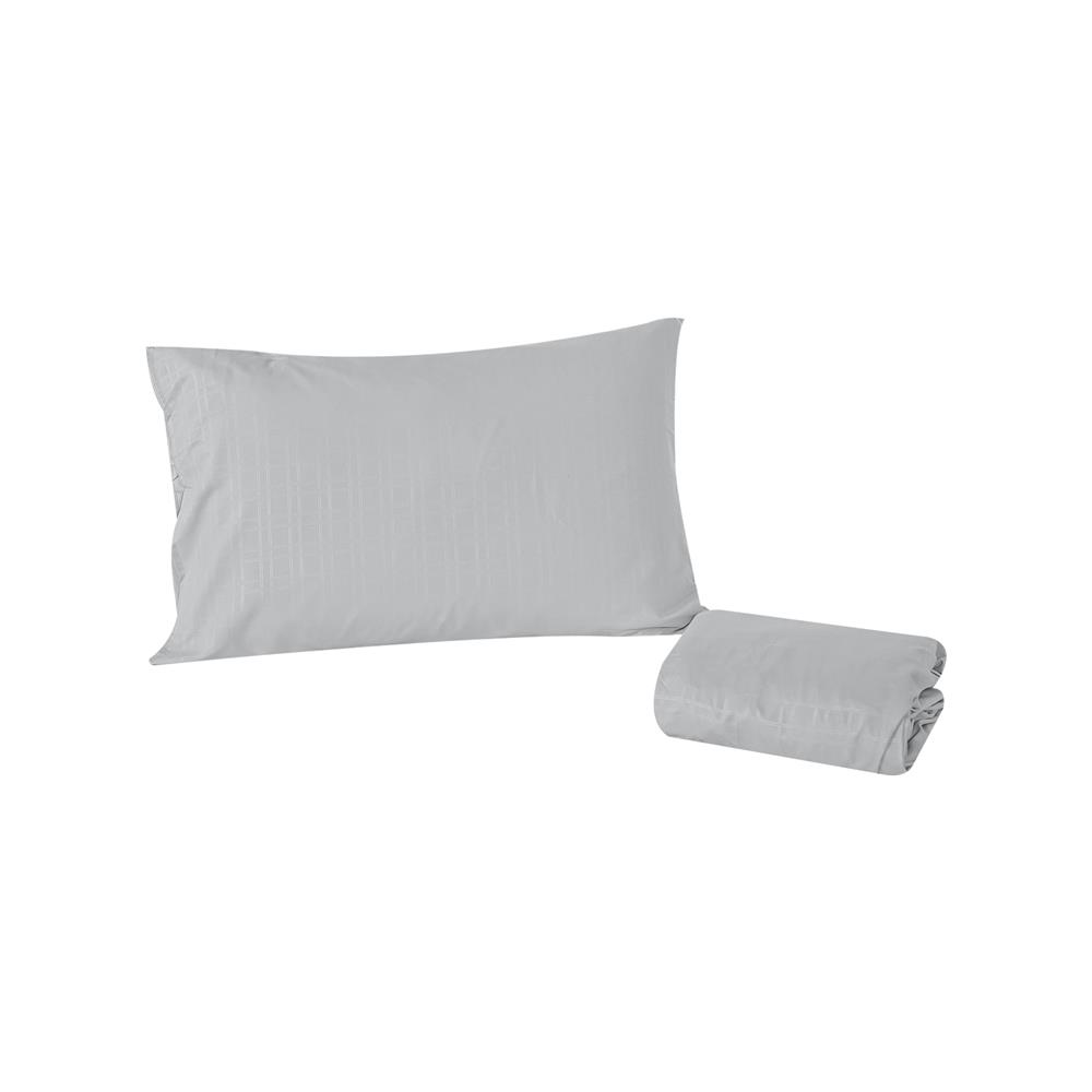 ชุดผ้าปูที่นอน 3.5 ฟุต (ชุด 2 ชิ้น) HOME LIVING STYLE LUTHER สี GREY