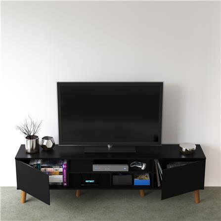 ตู้วางทีวี TOMATO HOME MILLER 180 ซม. สีดำ_3