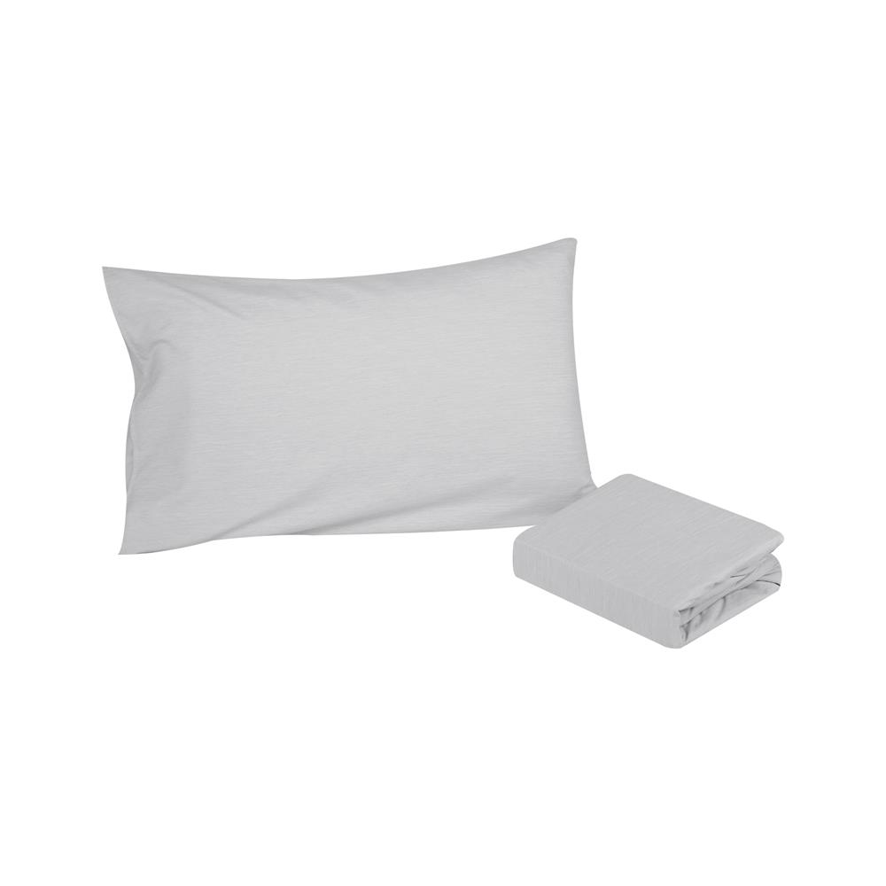 ชุดผ้าปูที่นอน 3.5 ฟุต (ชุด 2 ชิ้น) HOME LIVING STYLE SERENO สี LIGHT GREY