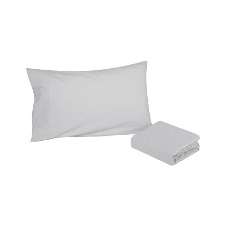 ชุดผ้าปูที่นอน 3.5 ฟุต (ชุด 2 ชิ้น) HOME LIVING STYLE SERENO สี LIGHT GREY_2