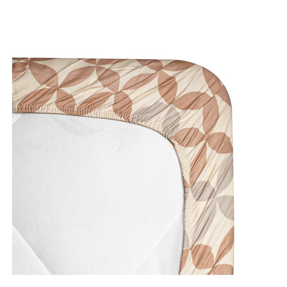 ชุดผ้าปูที่นอน 3.5 ฟุต (ชุด 4 ชิ้น) HOME LIVING STYLE MOTION สี BROWN