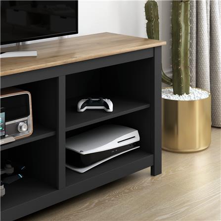 ตู้วางทีวี TOMATO HOME CAIRO 178 ซม. สีโอ๊ค/ดำ_4