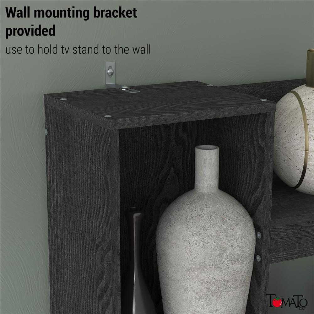 ชุดตู้วางทีวี TOMATO HOME PRESLEY 195.5 ซม. สีดำ