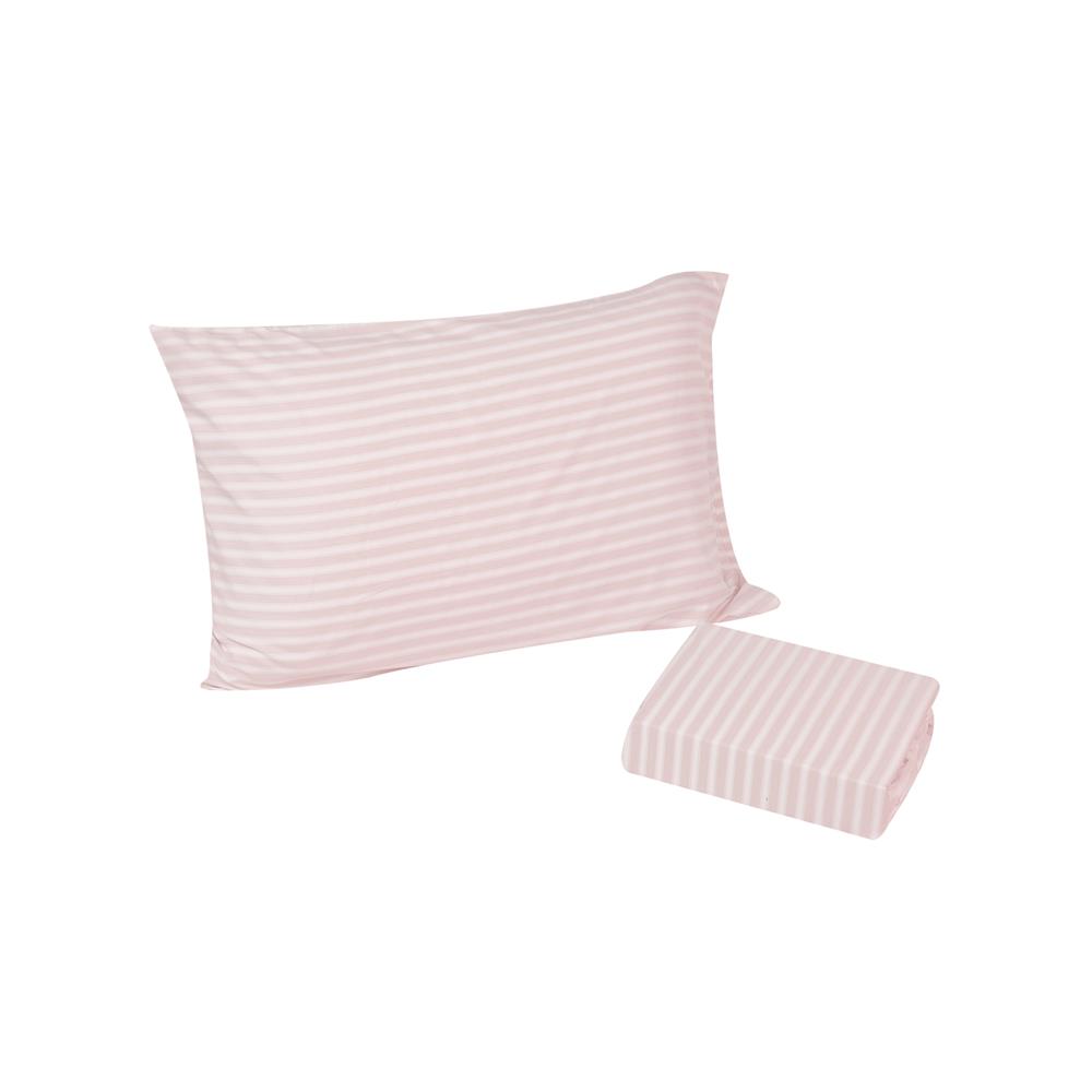 ชุดผ้าปูที่นอน 3.5 ฟุต (ชุด 2 ชิ้น) HOME LIVING STYLE LINEA สี PINK
