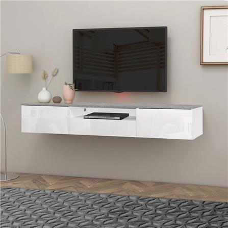 ตู้วางทีวี TOMATO HOME ROME 200 ซม. สีขาว_2