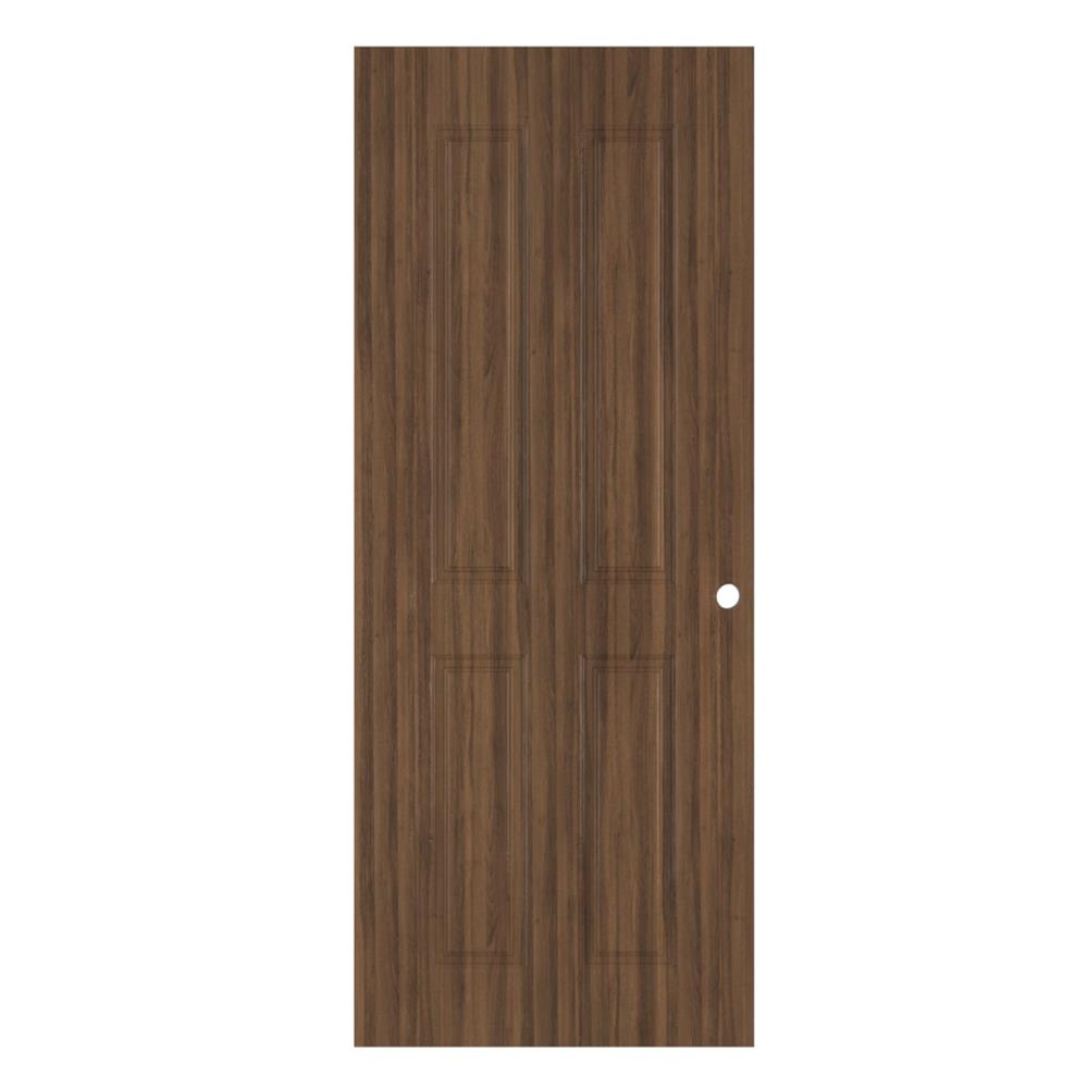 ประตูภายใน UPVC เจาะลูกบิด PARAZZO MN005 80x200 ซม. สีวอลนัท