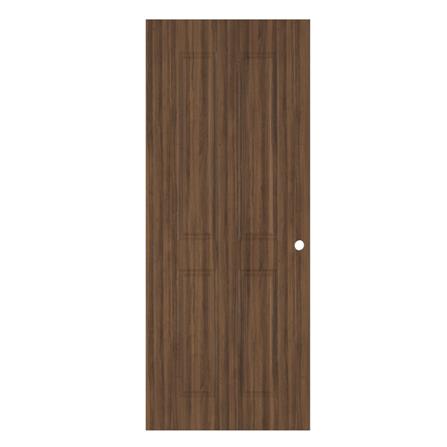 ประตูภายใน UPVC เจาะลูกบิด PARAZZO MN005 80x200 ซม. สีวอลนัท_0