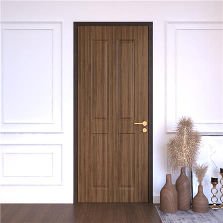 ประตูภายใน UPVC เจาะลูกบิด PARAZZO MN005 80x200 ซม. สีวอลนัท_2