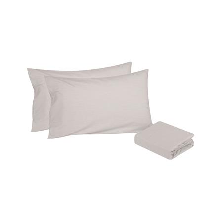 ชุดผ้าปูที่นอน 5 ฟุต (ชุด 3 ชิ้น) HOME LIVING STYLE SERENO สี KHAKI_2