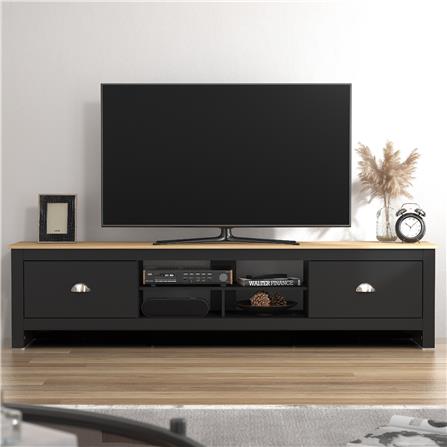 ตู้วางทีวี TOMATO HOME LEXINGTON 180 ซม. สีดำ_2