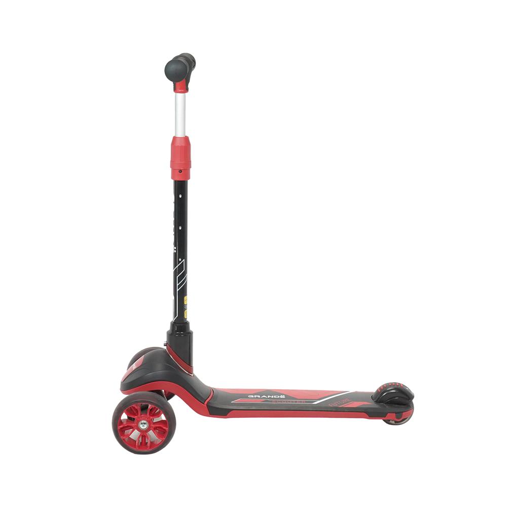 สกู๊ตเตอร์เด็ก GRANDE F3 สีดำ/แดง