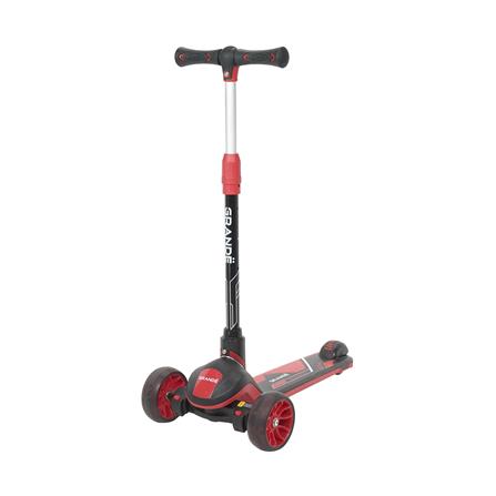สกู๊ตเตอร์เด็ก GRANDE F3 สีดำ/แดง