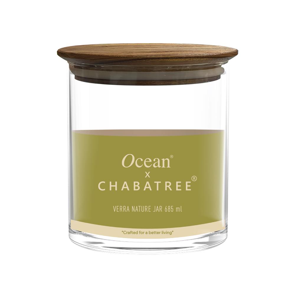 ขวดโหลแก้ว 685 มล. OCEAN GLASS VERRA NATURE