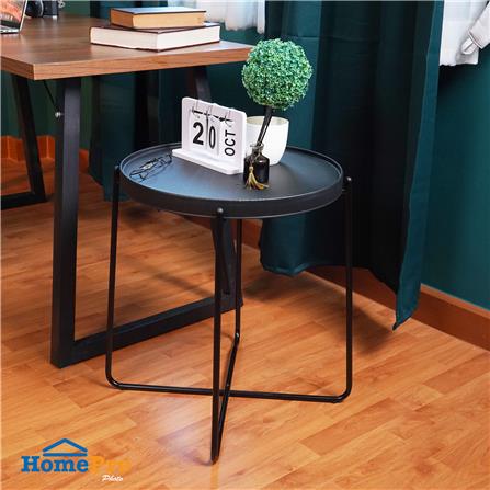โต๊ะข้าง FURDINI FLINT สีดำ_4