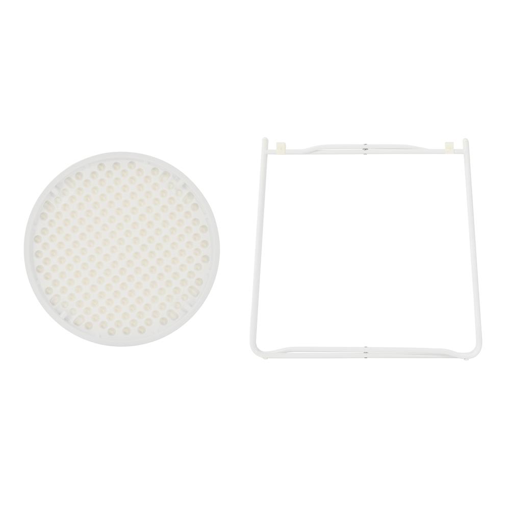 โต๊ะข้าง FURDINI FLINT สีขาว