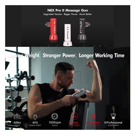 เครื่องนวด OYEET NEX PRO II MG-T1 สีแดง_5