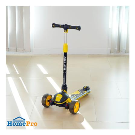 สกู๊ตเตอร์เด็ก GRANDE F3 สีดำ/เหลือง_3
