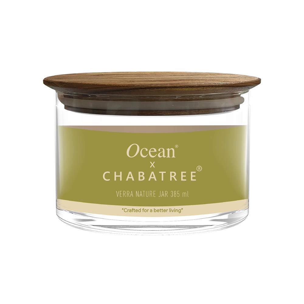 ขวดโหลแก้ว 385 มล. OCEAN GLASS VERRA NATURE