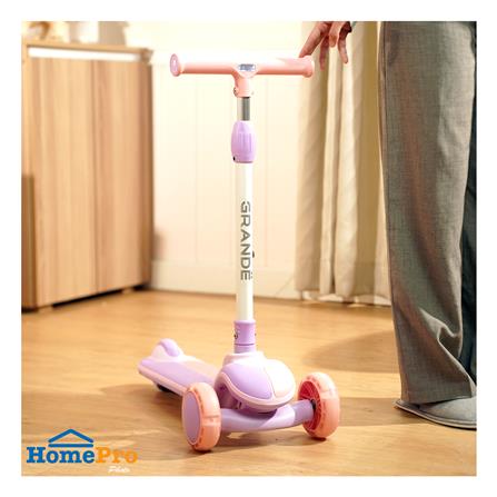 สกู๊ตเตอร์เด็ก GRANDE G1 สีม่วง/ชมพู_4