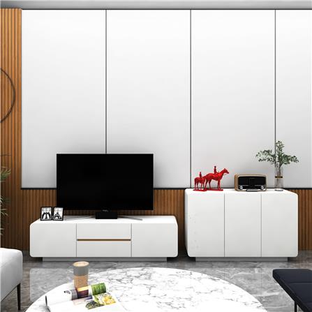 ตู้วางทีวี TOMATO HOME DESIRE 160 ซม. สีขาว_4