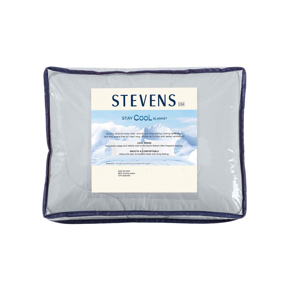 ผ้าห่ม STEVENS STAY COOL 60x80 นิ้ว สี STAYBL