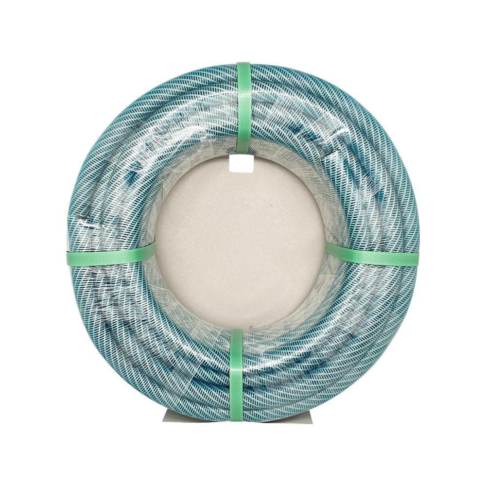 สายยางม้วน PVC เสริมใยแก้ว SPRING 5/8 นิ้ว x 20 ม. สีเขียว