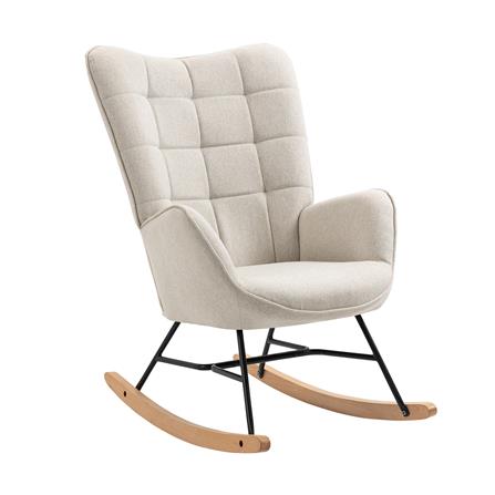 เก้าอี้พักผ่อนโยกได้ FURDINI FUNKEL สีเบจ_2