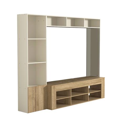 ชุดตู้วางทีวี TOMATO HOME PRESTON 179.5 ซม. สีเบจ_1